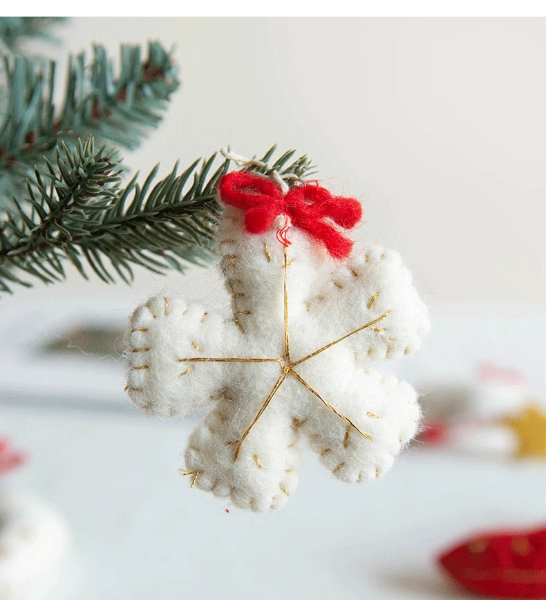 Wool Felt Christmas Ornaments