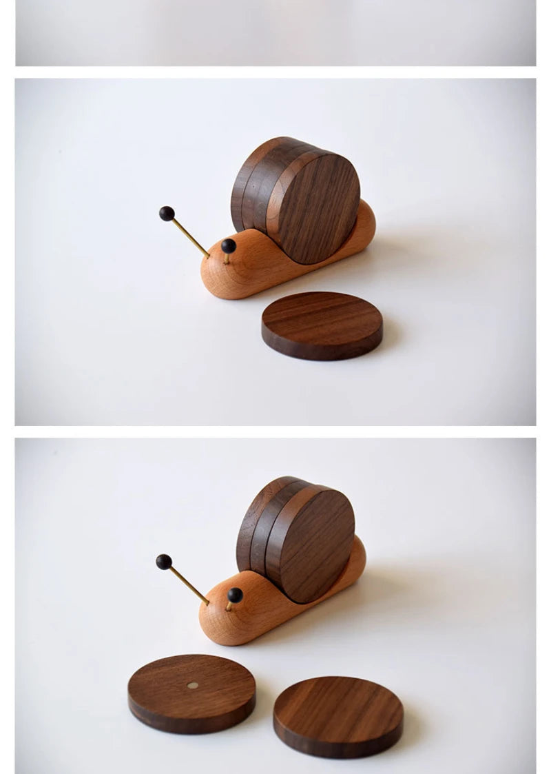 Snail Tea Coaster Set