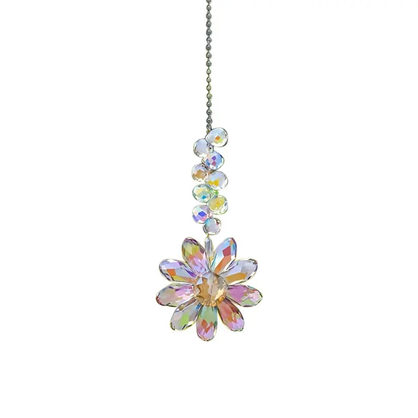 Crystal Sunflower Suncatcher