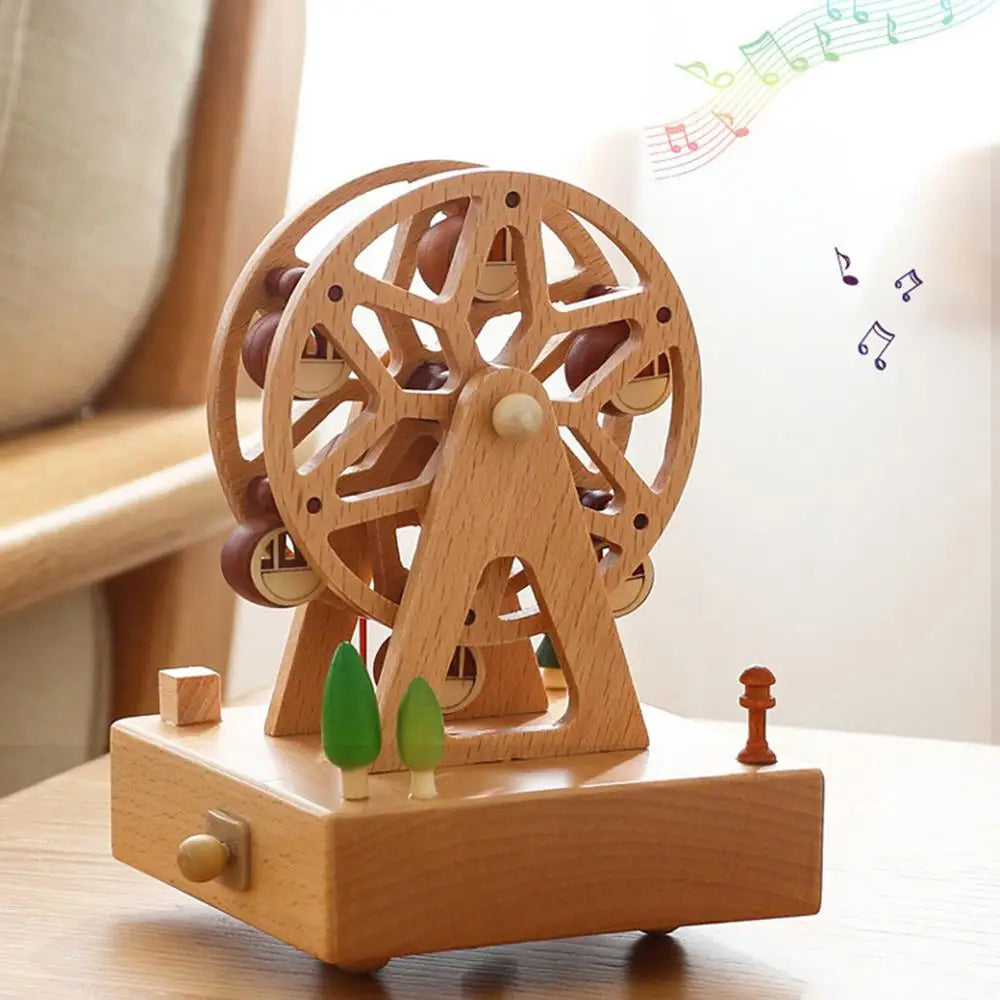 Vintage Wooden Music Box