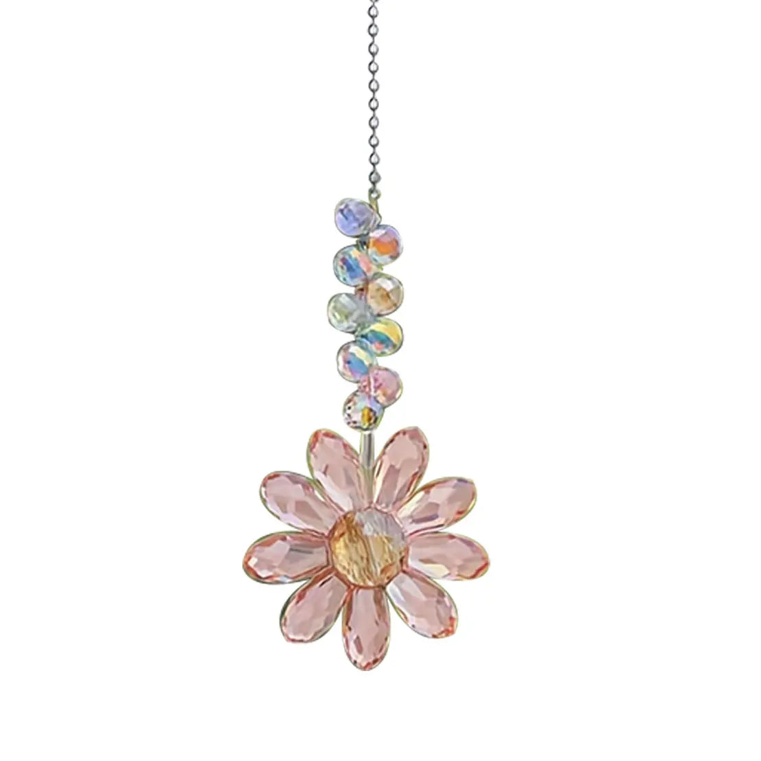 Crystal Sunflower Suncatcher