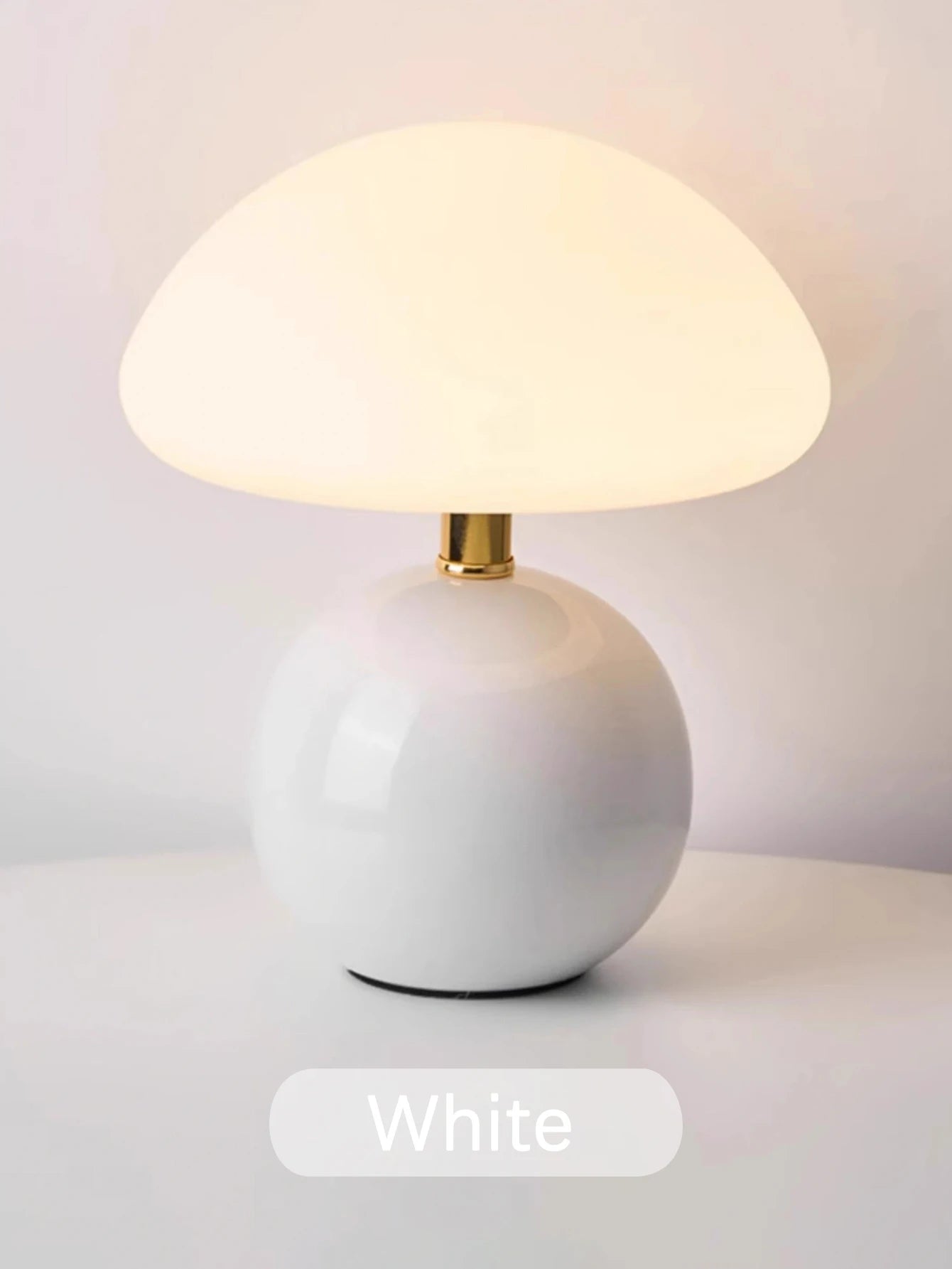 Colorful Mushroom Nightstand Lamp