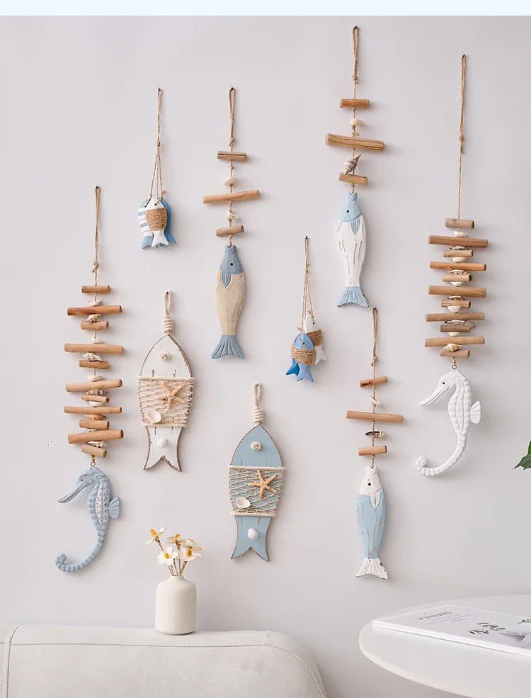 Coastal Sea Life Hanging Garland