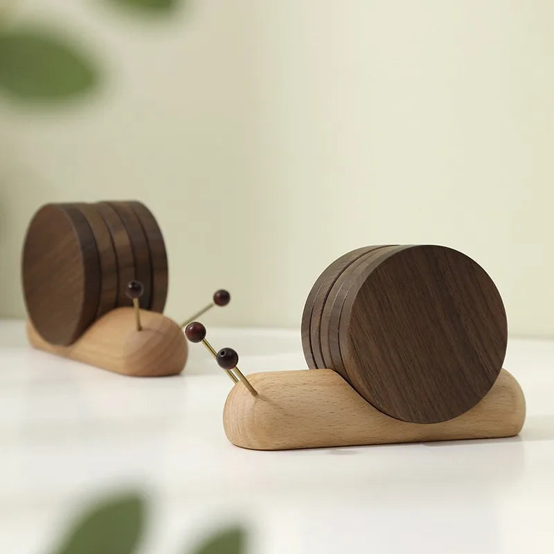 Snail Tea Coaster Set