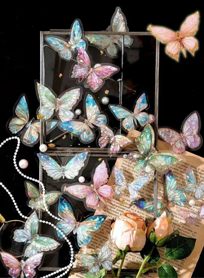 3D Butterfly Sticker Pack