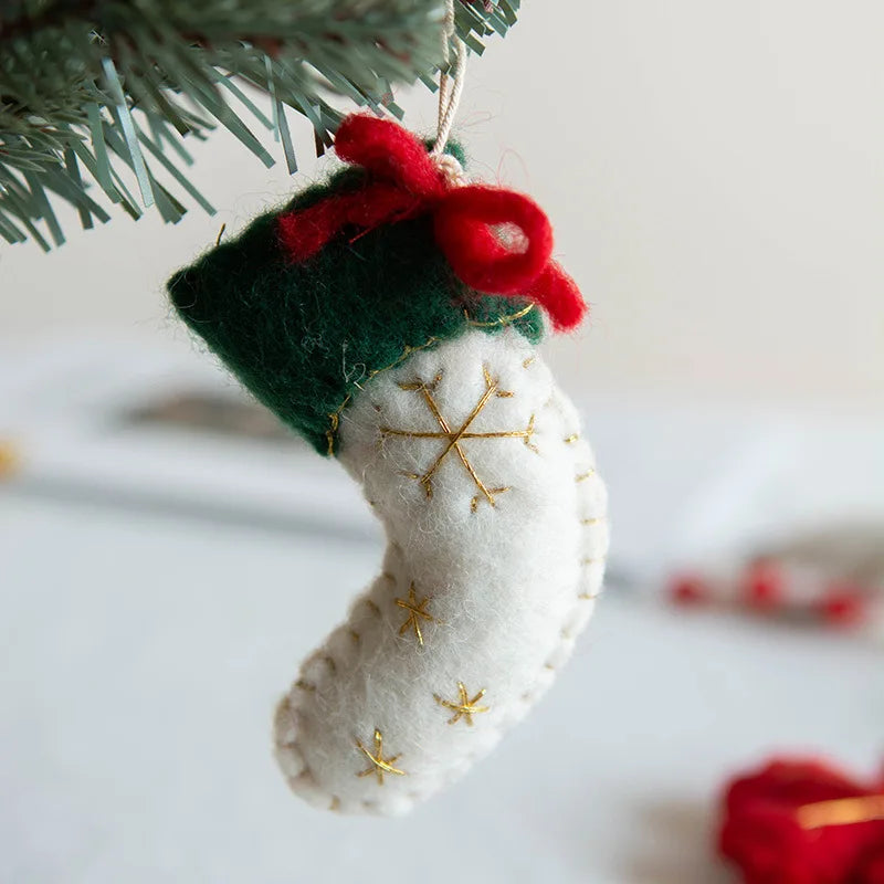 Wool Felt Christmas Ornaments
