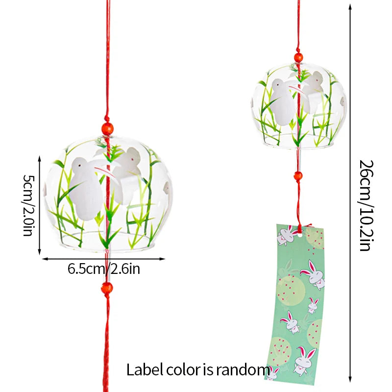 Japanese Sakura Glass Wind Chime