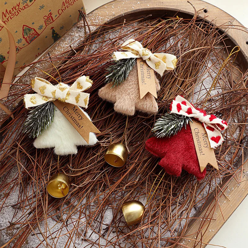 🔔 Nordic Felt Christmas Bell Ornament