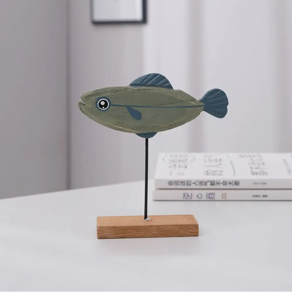 Nordic Wooden Fish Ornament