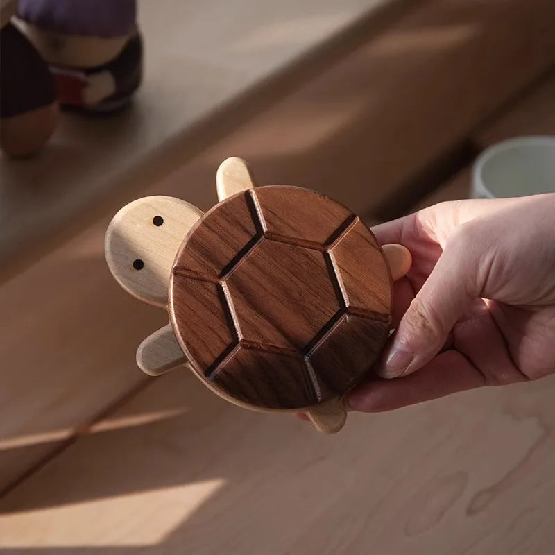 Turtle Walnut Coaster