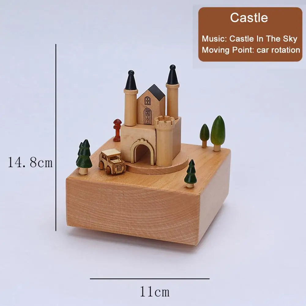 Vintage Wooden Music Box
