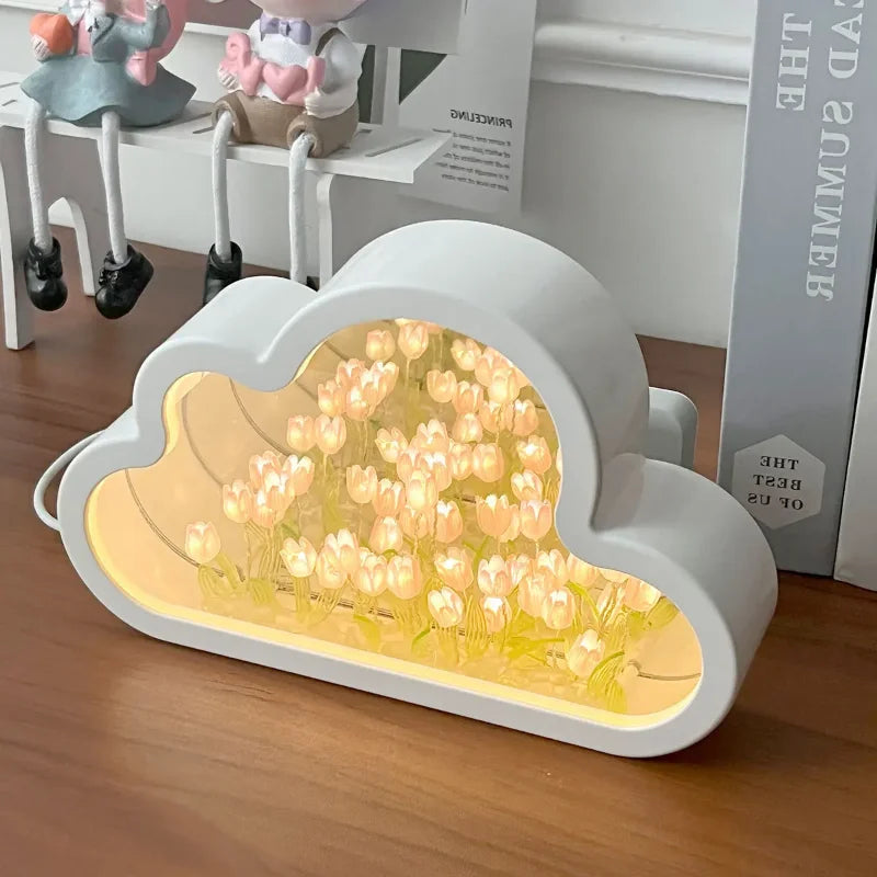 Tulip Flower Night Light Lamp