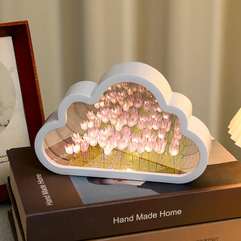 Tulip Flower Night Light Lamp
