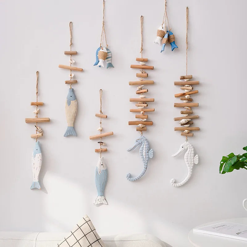 Coastal Sea Life Hanging Garland