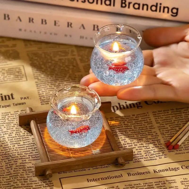 Bubble Fish Tank Goldfish Aromatherapy Candle