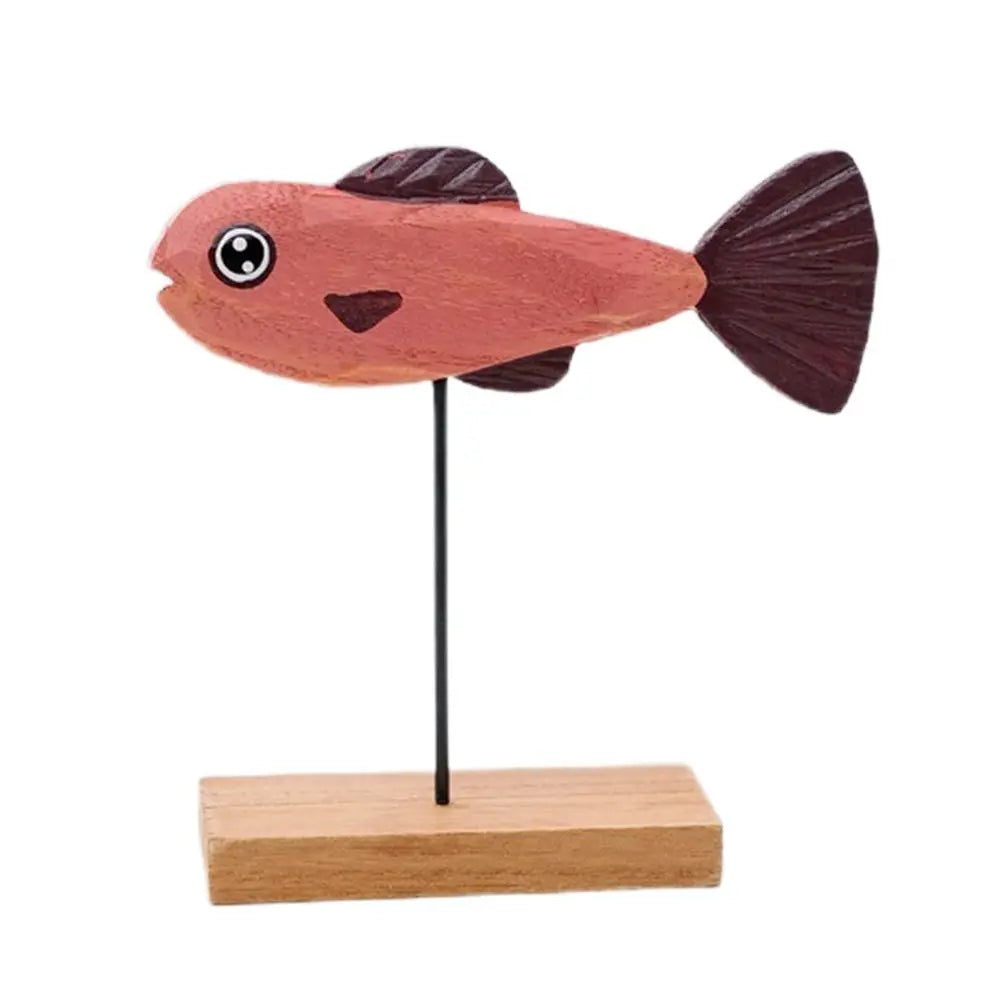 Nordic Wooden Fish Ornament