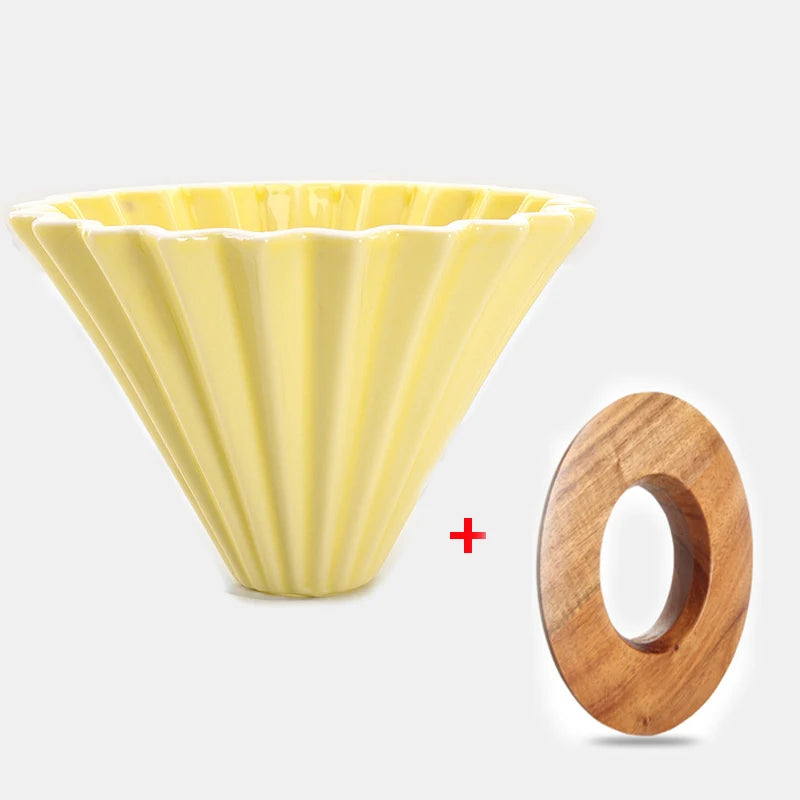 Coffee Filter Ceramic Pour Over Dripper