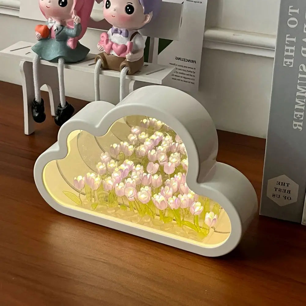 Tulip Flower Night Light Lamp