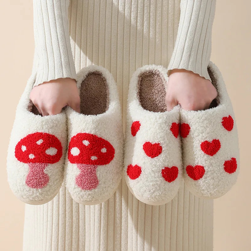 Cute Fluffy House Slippers