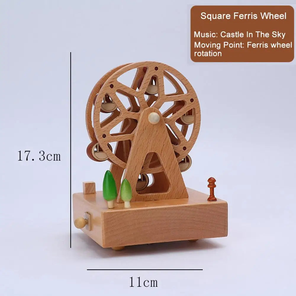 Vintage Wooden Music Box