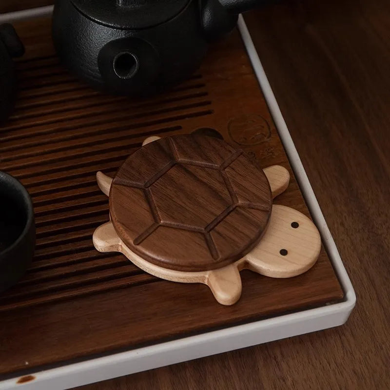 Turtle Walnut Coaster