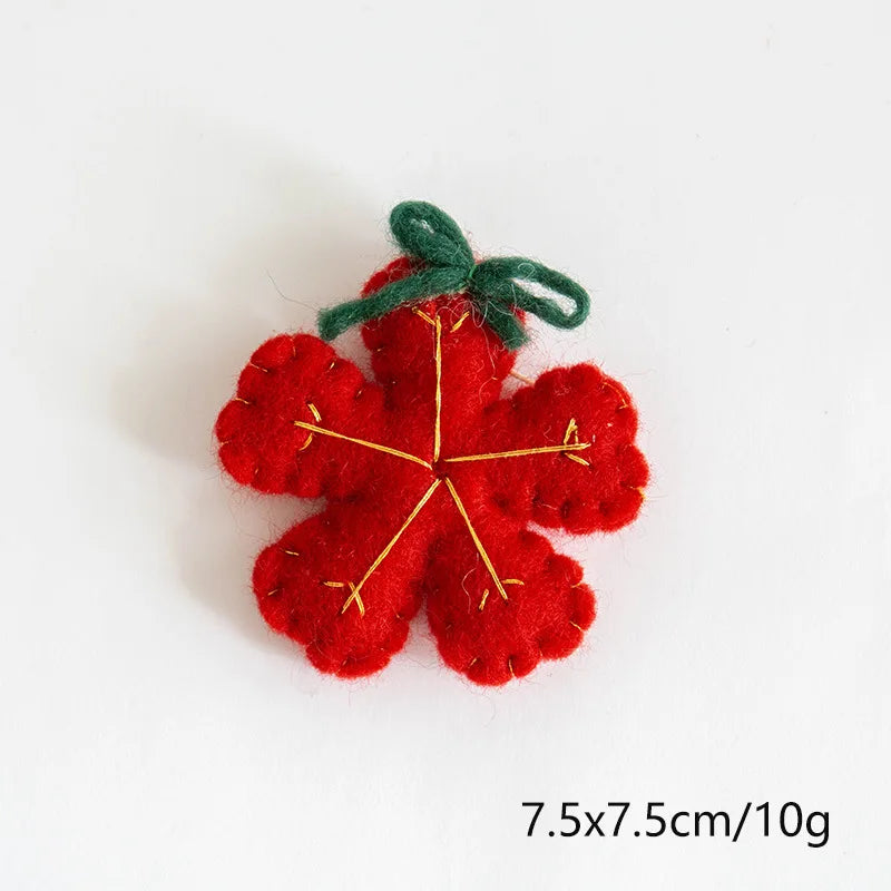 Wool Felt Christmas Ornaments