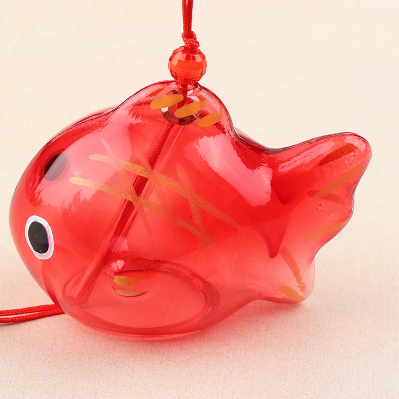 Japanese Goldfish Glass Wind Chime