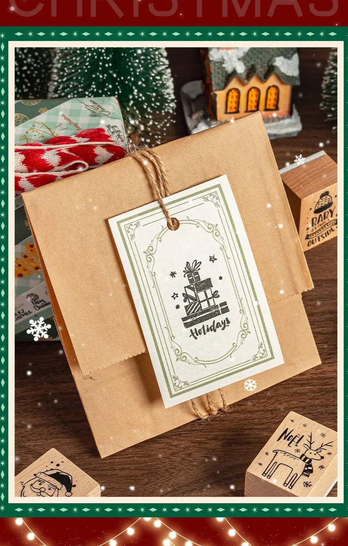 Christmas Stamp Set 10pcs