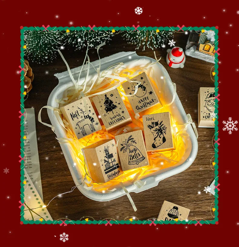 Christmas Stamp Set 10pcs