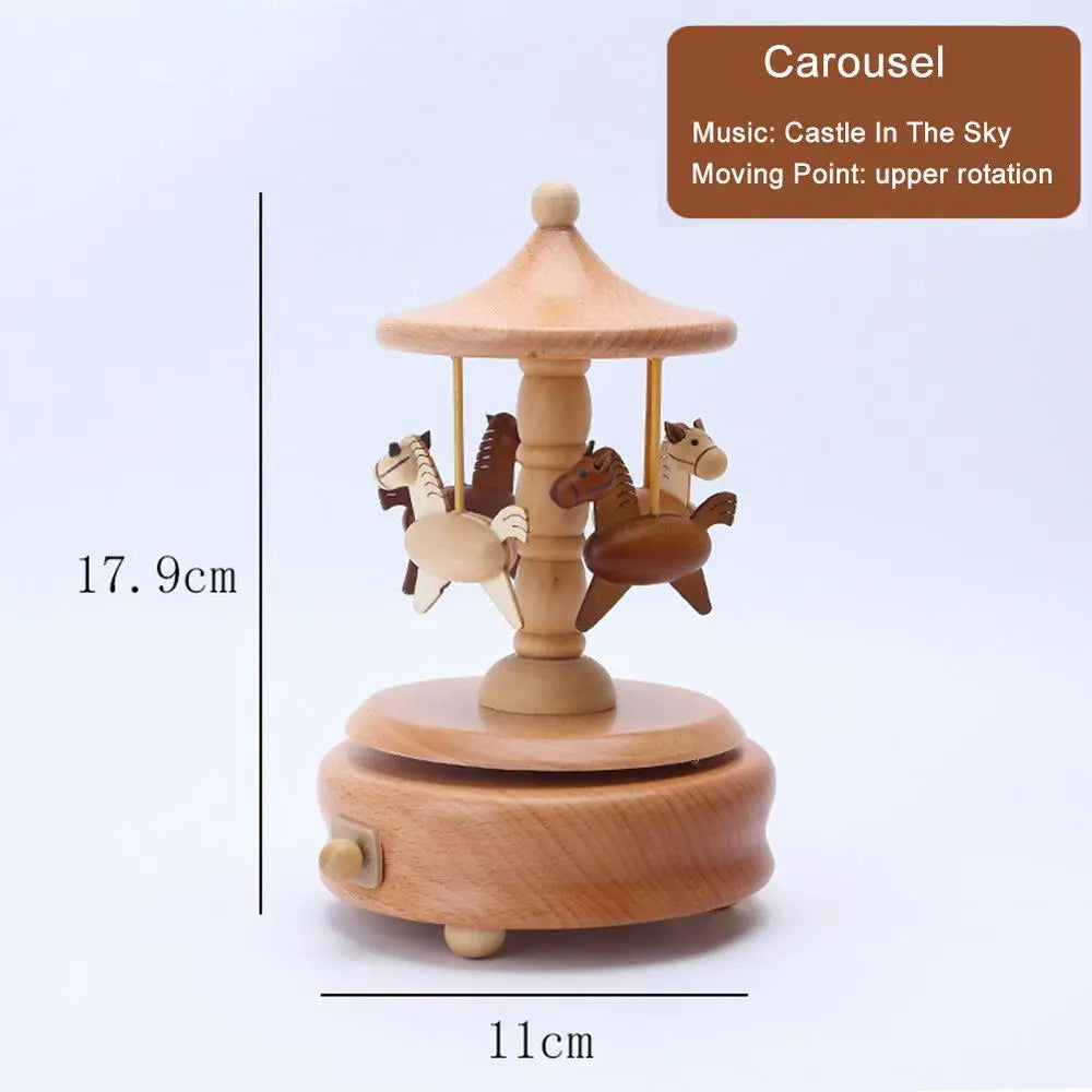 Vintage Wooden Music Box