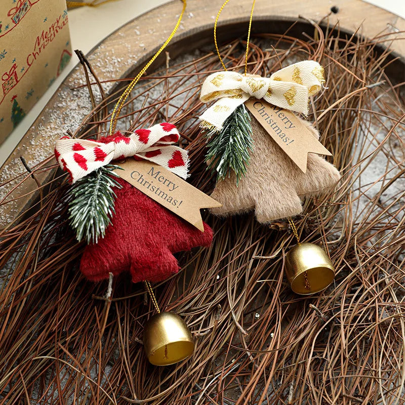 🔔 Nordic Felt Christmas Bell Ornament