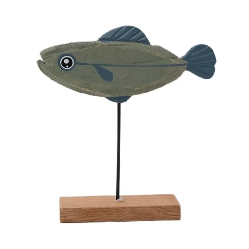 Nordic Wooden Fish Ornament