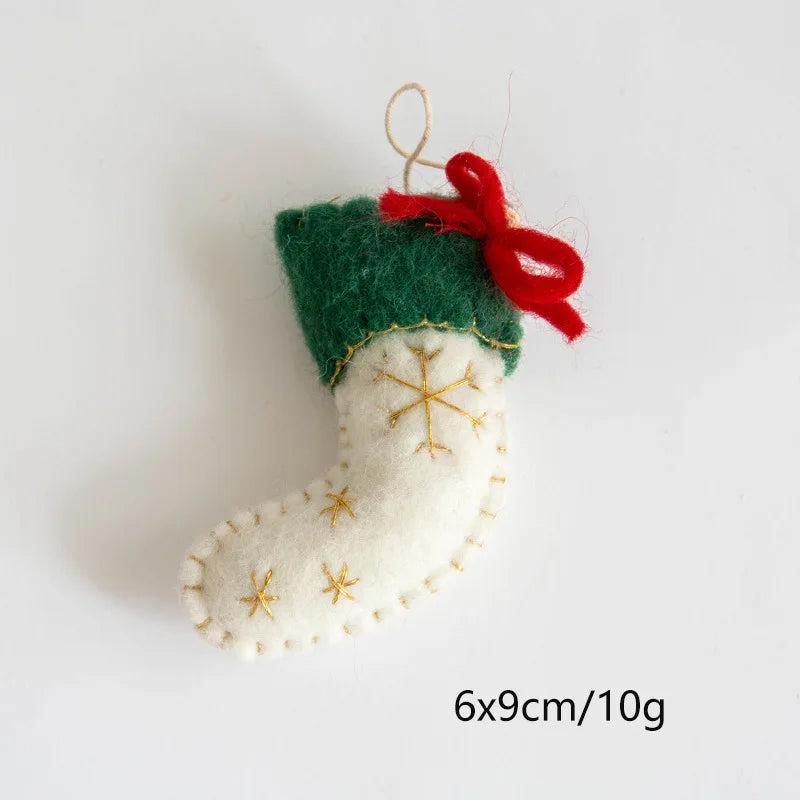 Wool Felt Christmas Ornaments