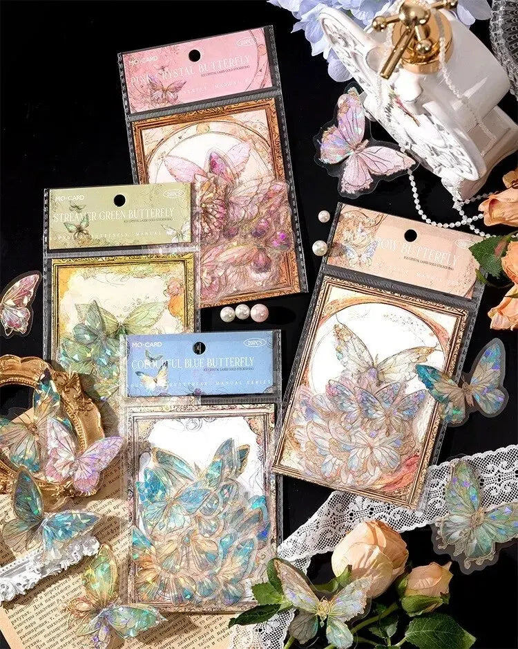 3D Butterfly Sticker Pack
