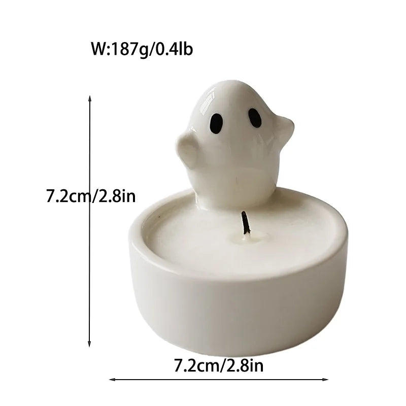 Cartoon Ceramic Candlestick Holder