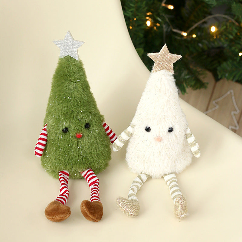 Plush Christmas Doll Ornament