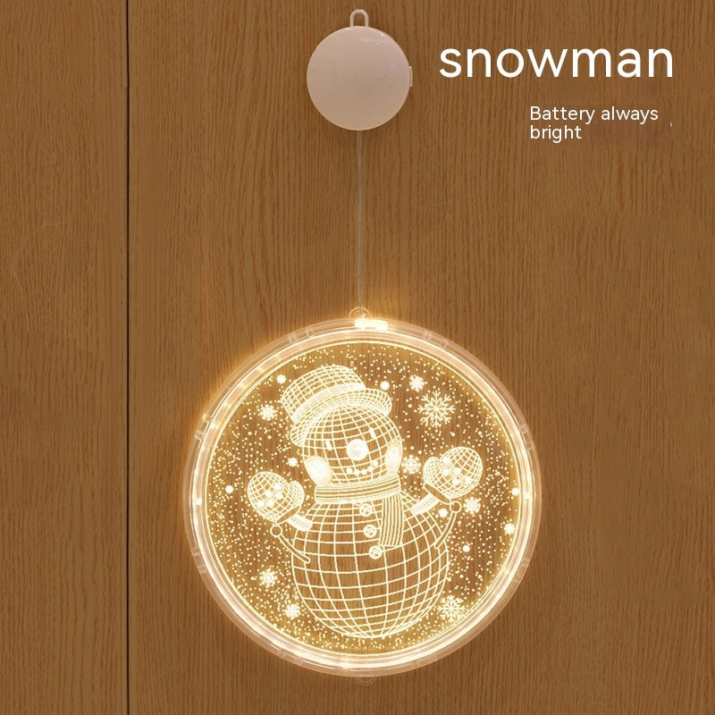 Round LED Christmas Ambience Light