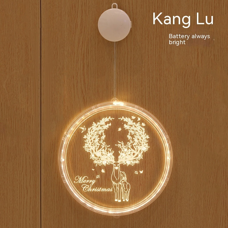 Round LED Christmas Ambience Light